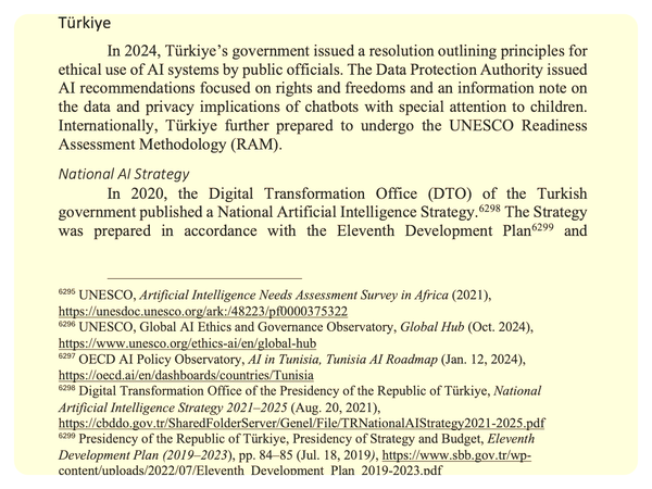 Bir dipnotun peşinde: Türkiye'de yapay zeka politikasının kurumsal hafızası